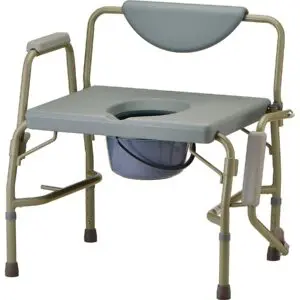Bariatric Drop Arm Commode
