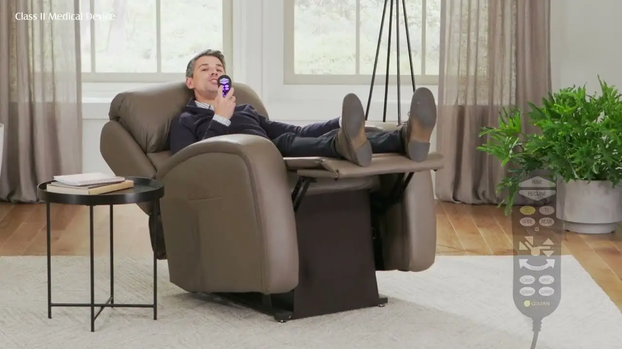 Golden EZ Sleeper Medium/Large Lift Chair with Twilight - Image 4