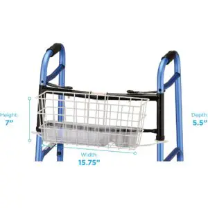 Walker Basket With Plastic Liner