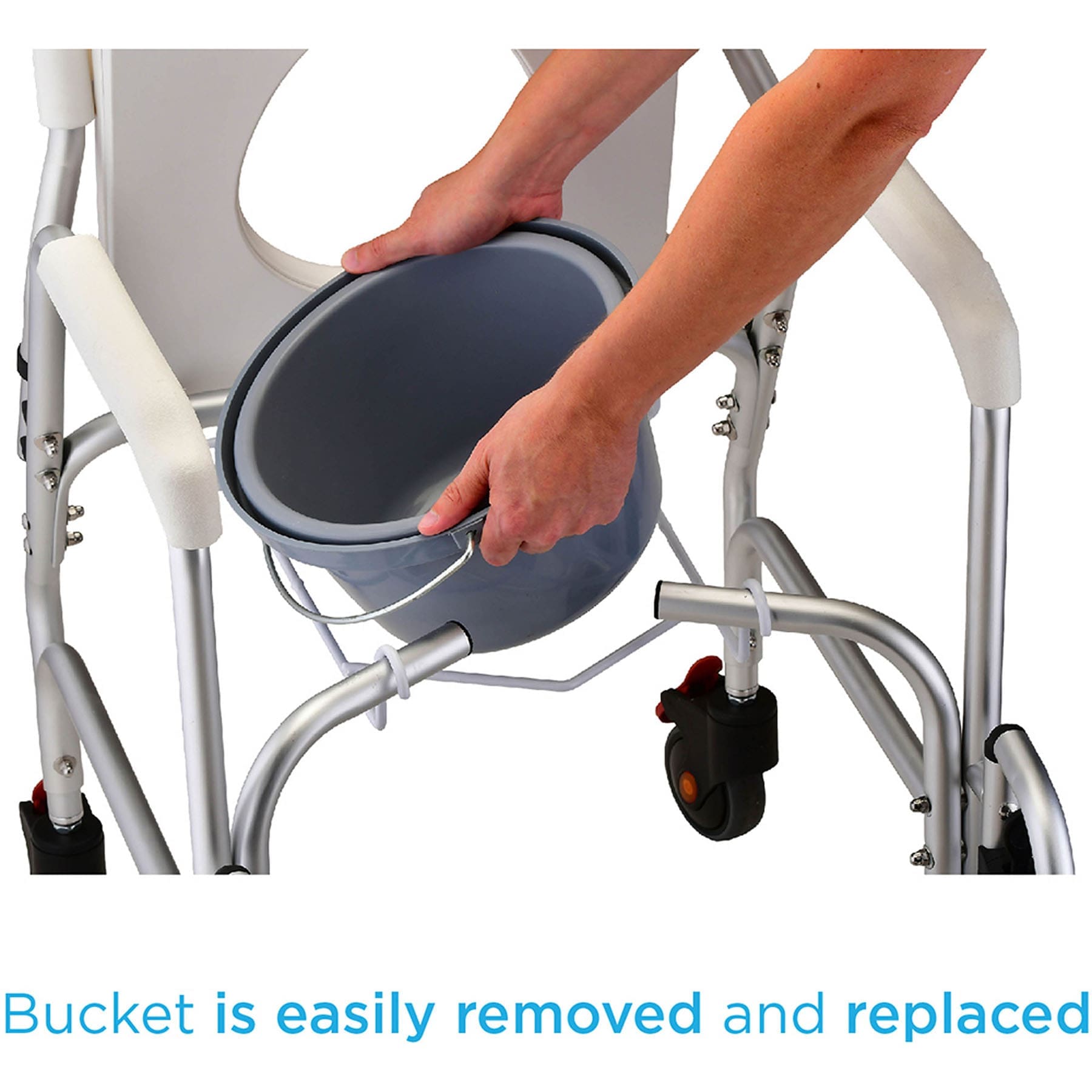 Wheeled Shower/Commode Chair, photo 6 of 6