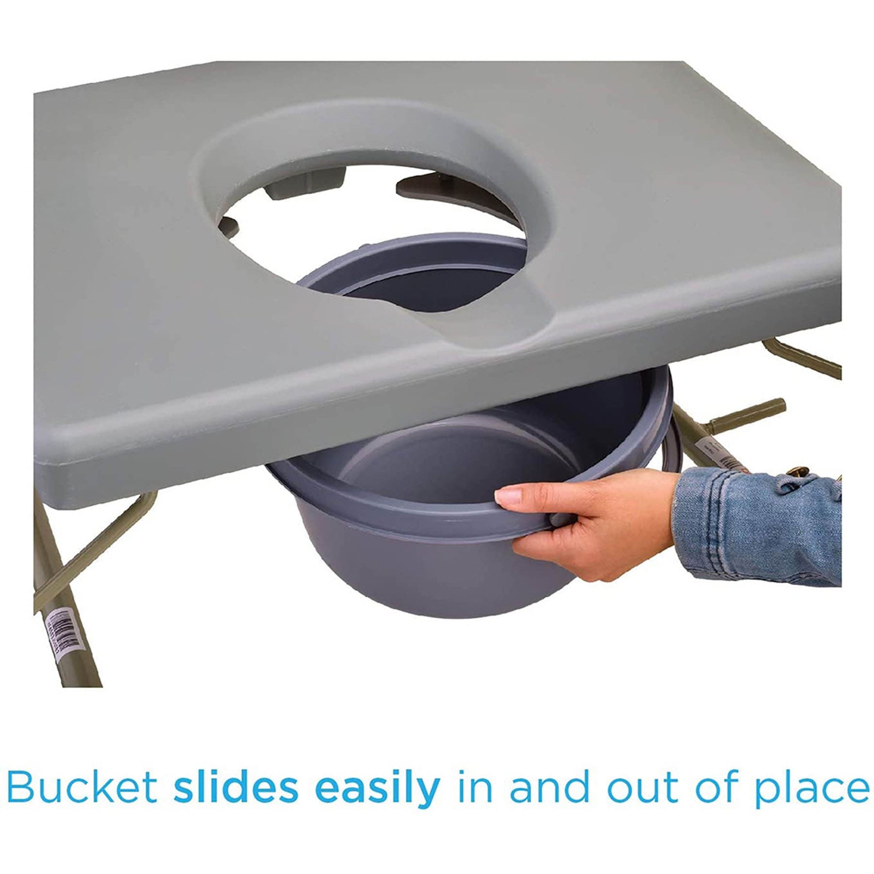 Bariatric Drop Arm Commode, photo 2 of 4