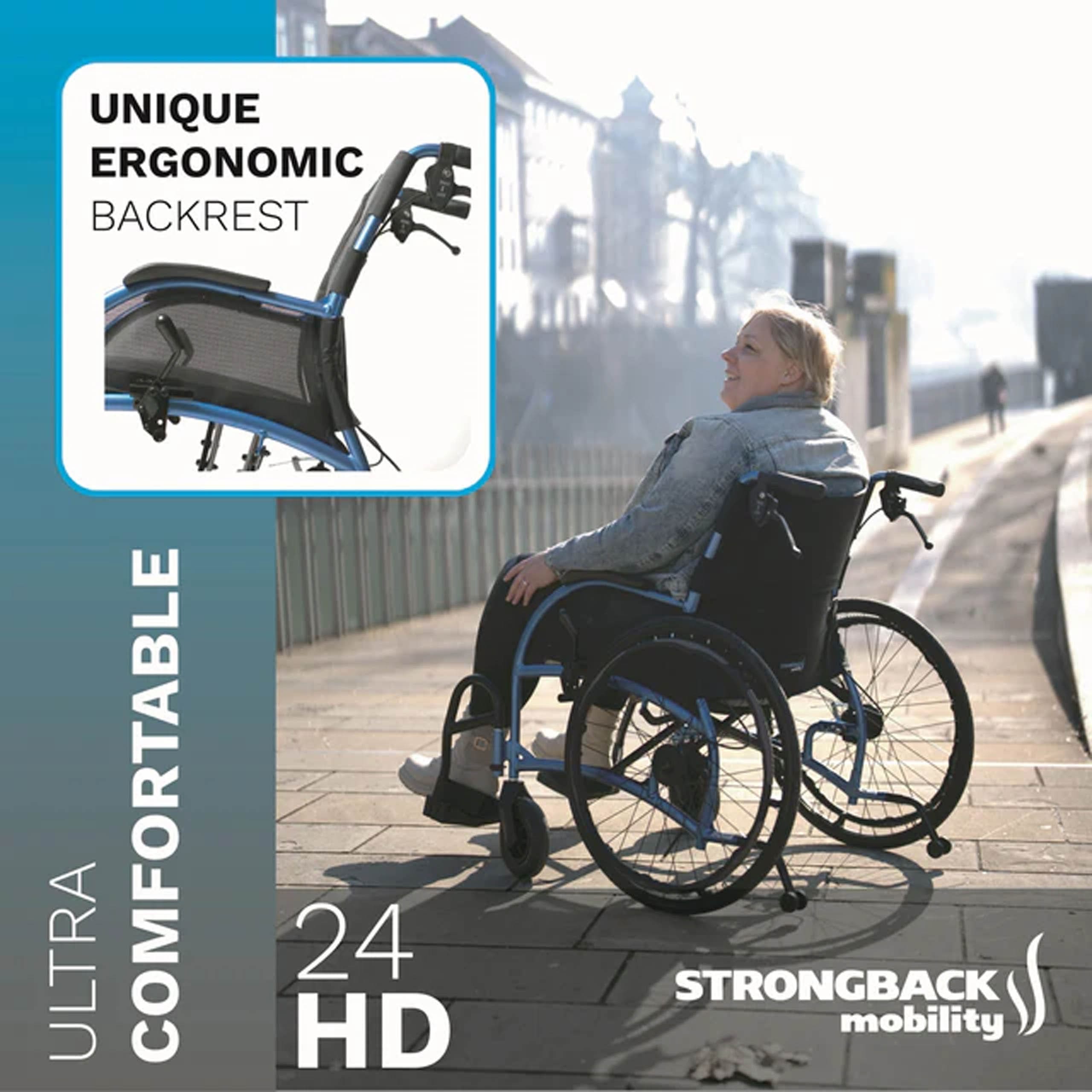 Strongback 24HD Wheelchair – Rental, photo 3 of 7