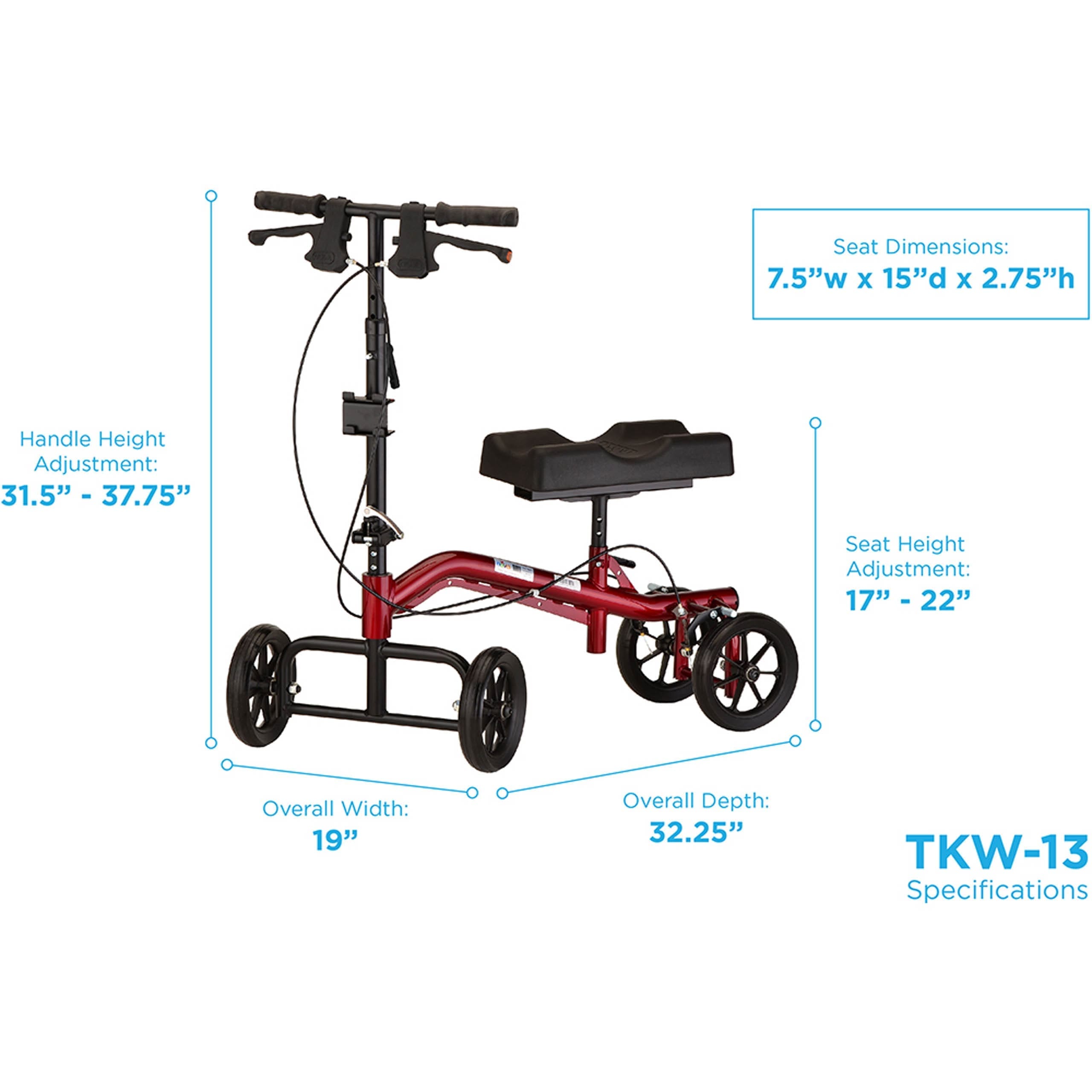 Turning Knee Walker Heavy Duty – Rental, photo 2 of 3