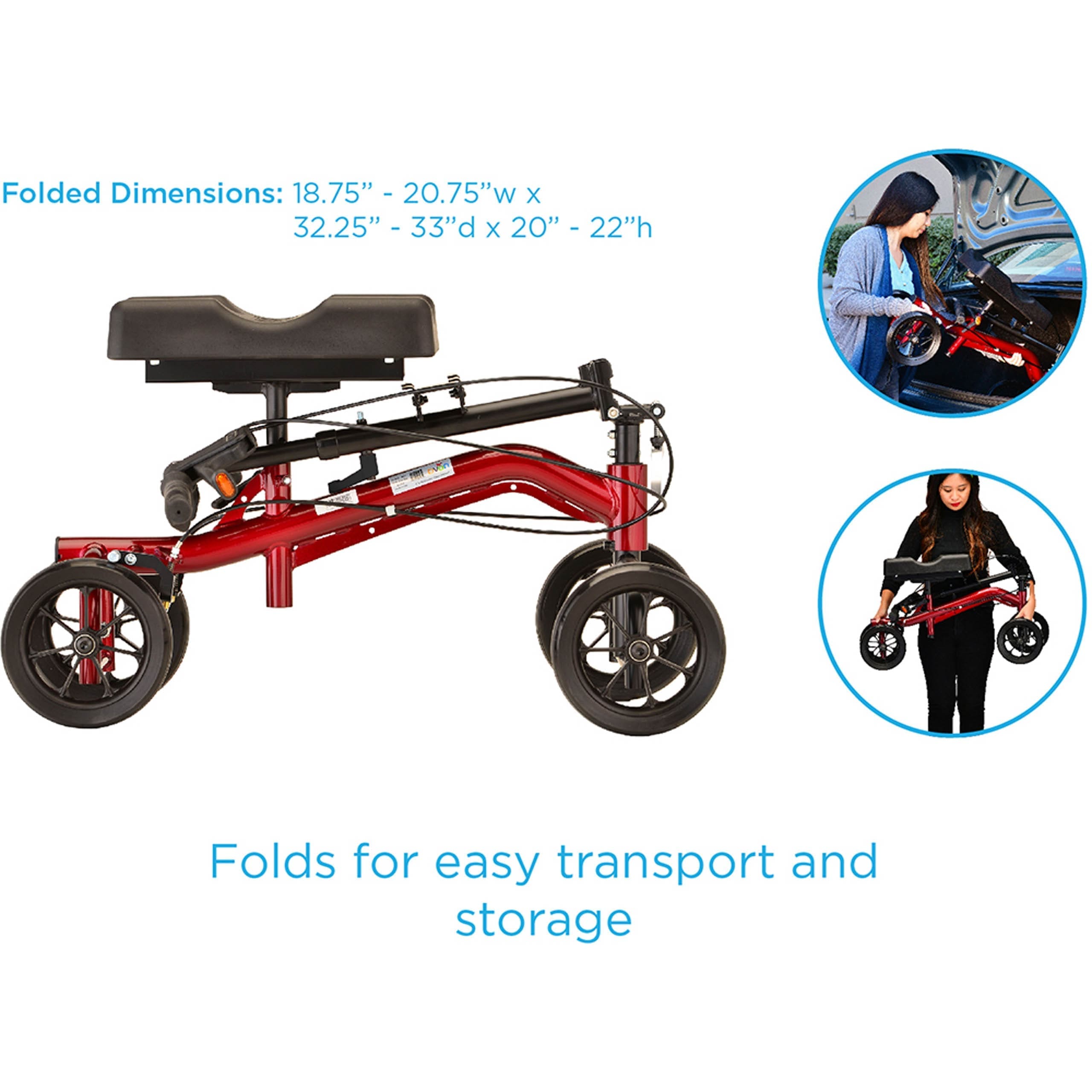 Turning Knee Walker Heavy Duty – Rental, photo 3 of 3