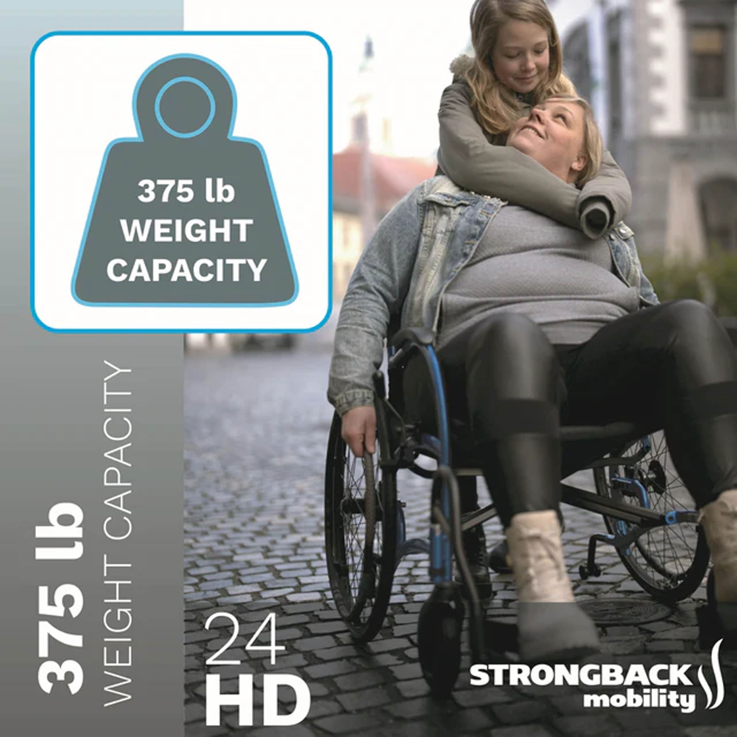 Strongback 24HD Wheelchair – Rental, photo 5 of 7