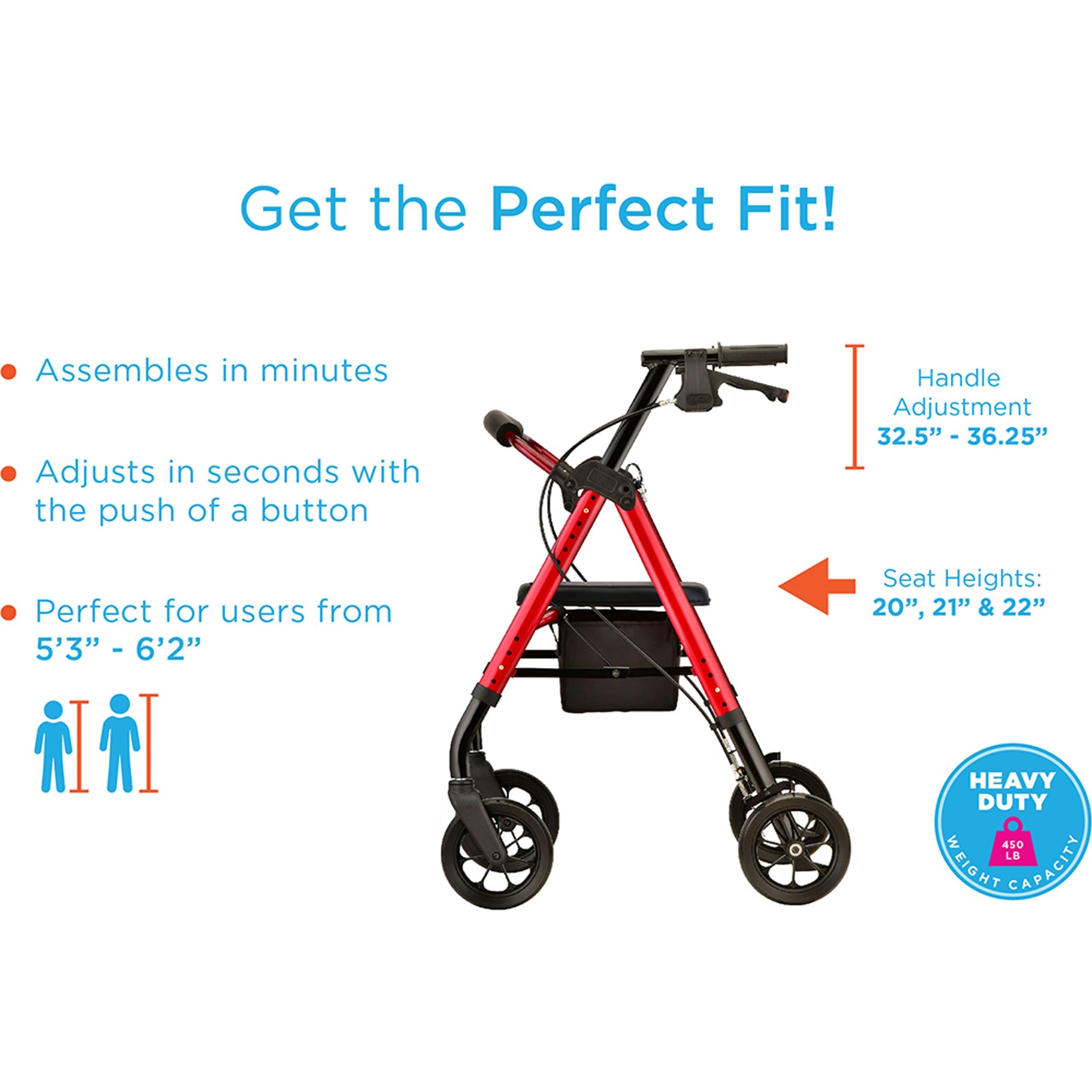 Nova Star 8 Heavy Duty Walker, photo 4 of 4