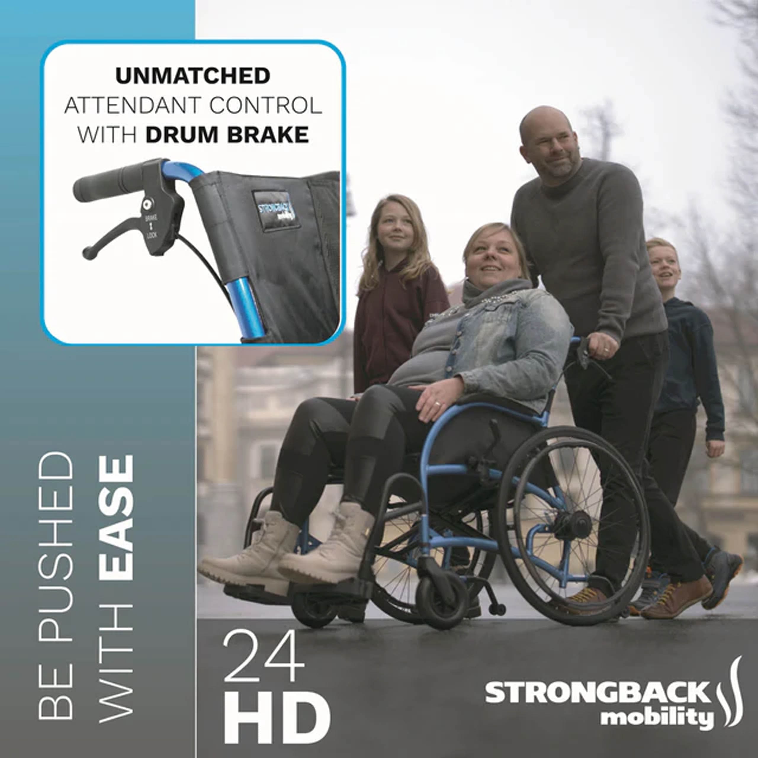 Strongback 24HD Wheelchair – Rental, photo 7 of 7