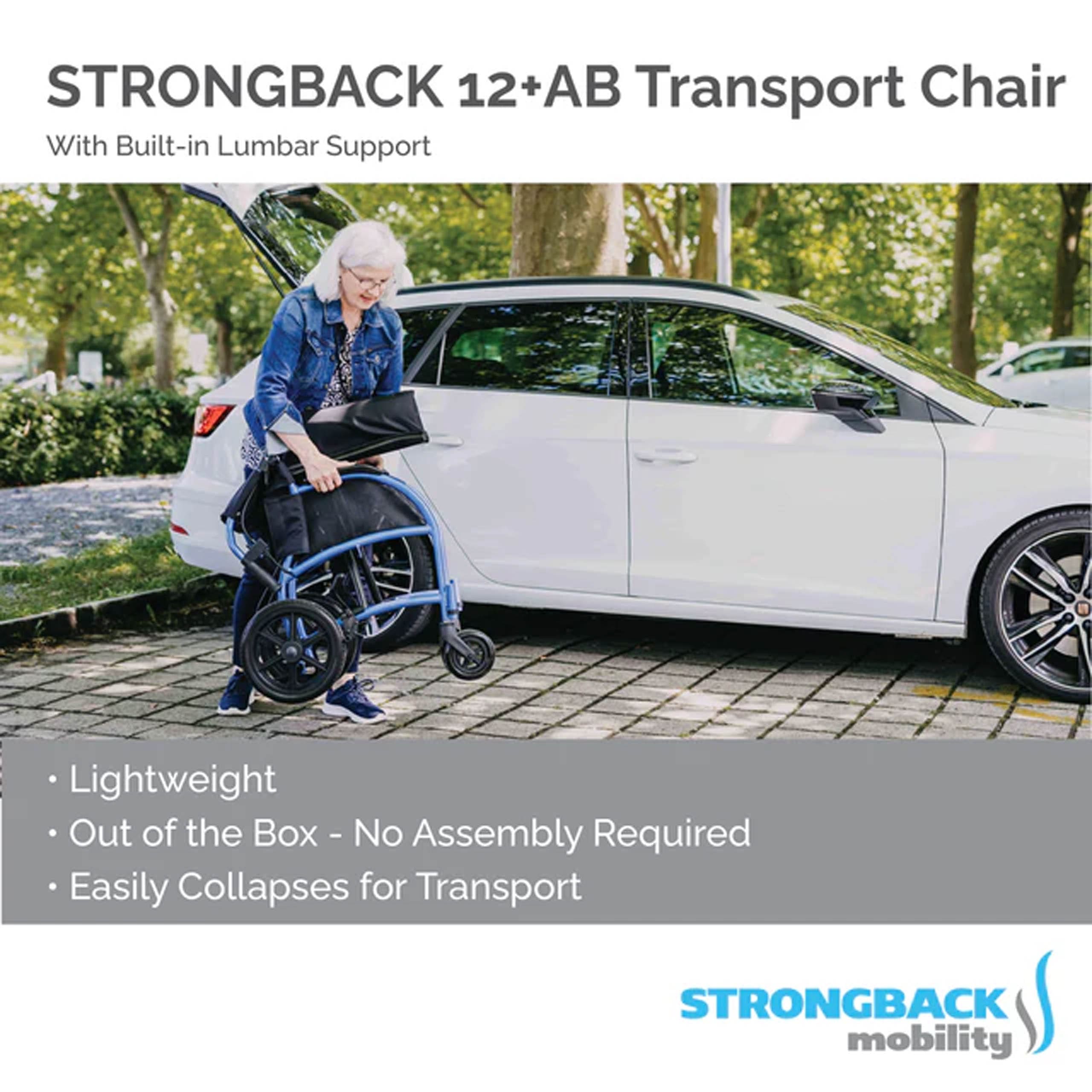 Strongback Excursion 12+AB Transport Chair, photo 3 of 6