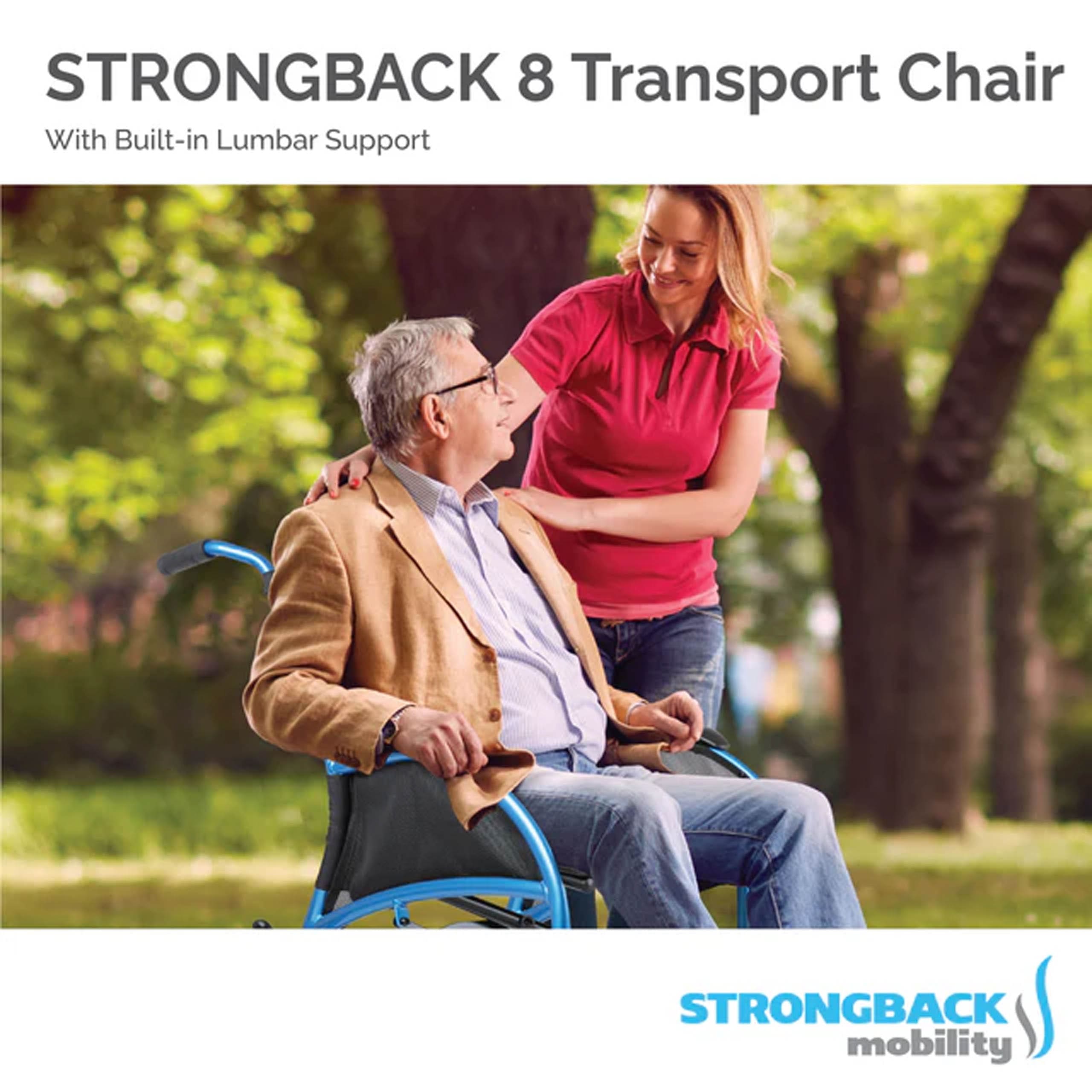 Strongback Excursion 8 Transport Chair – Rental, photo 2 of 5