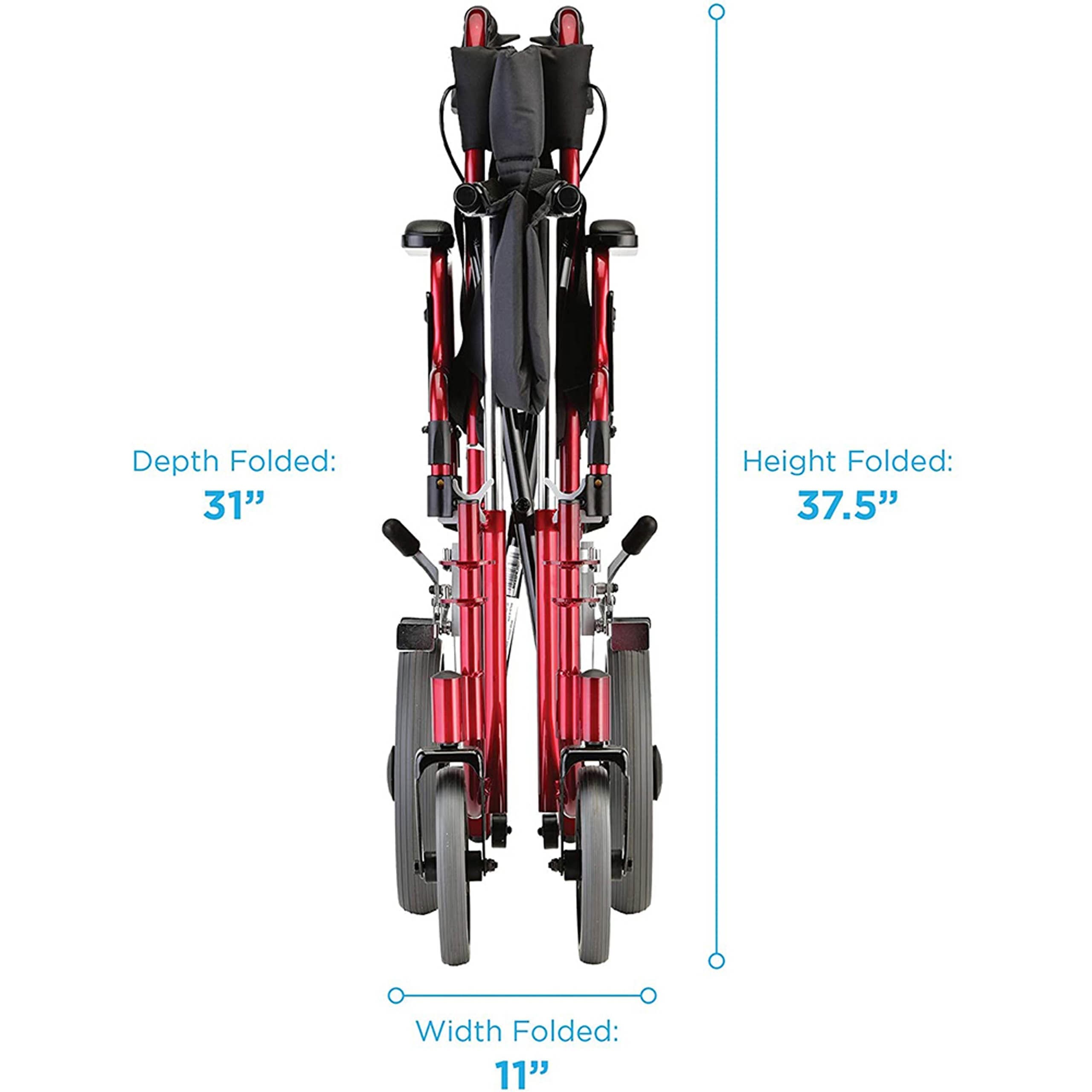 Nova HD 12″ Transport Chair, photo 5 of 6