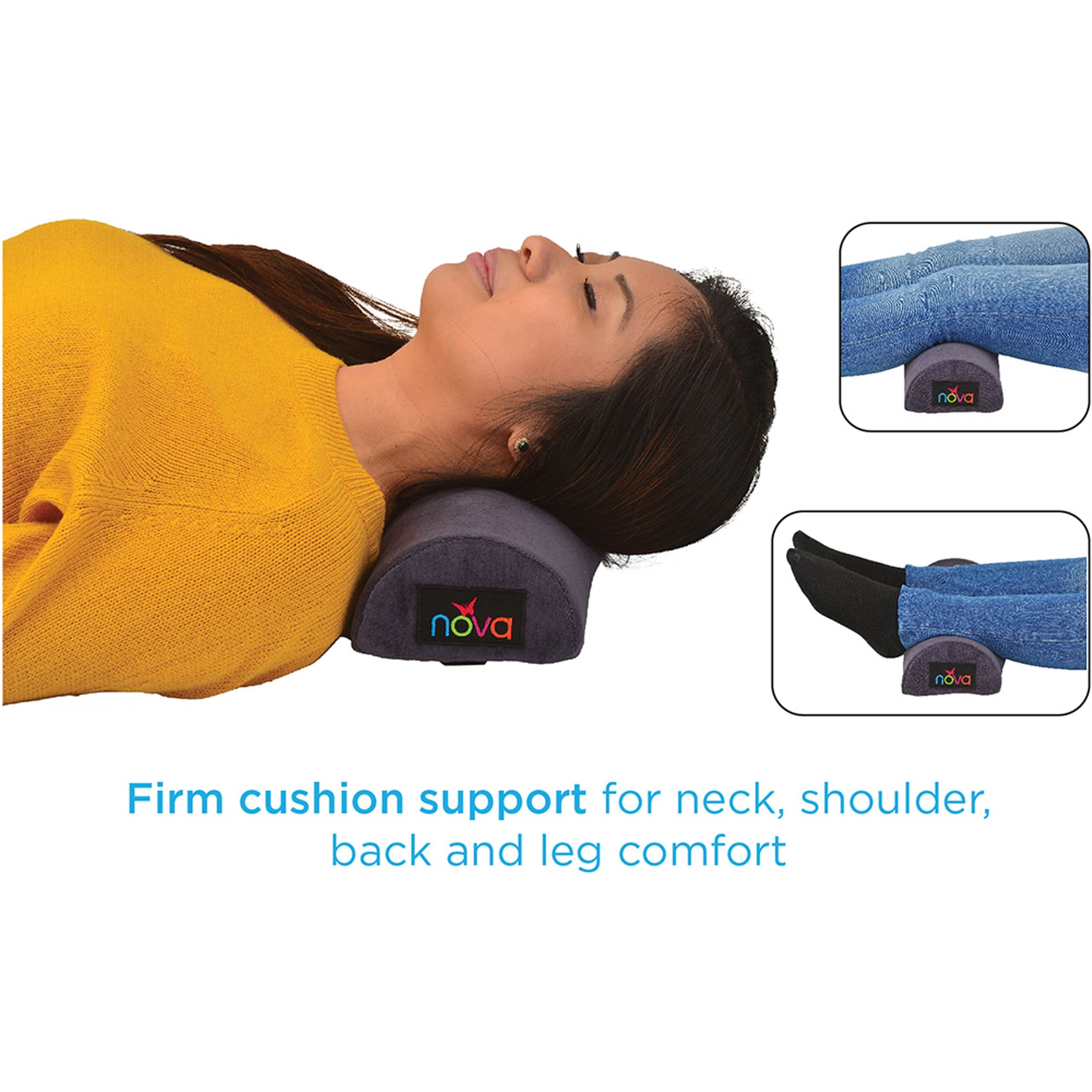 Memory Foam Half Roll Pillow – 19.75″, photo 4 of 5