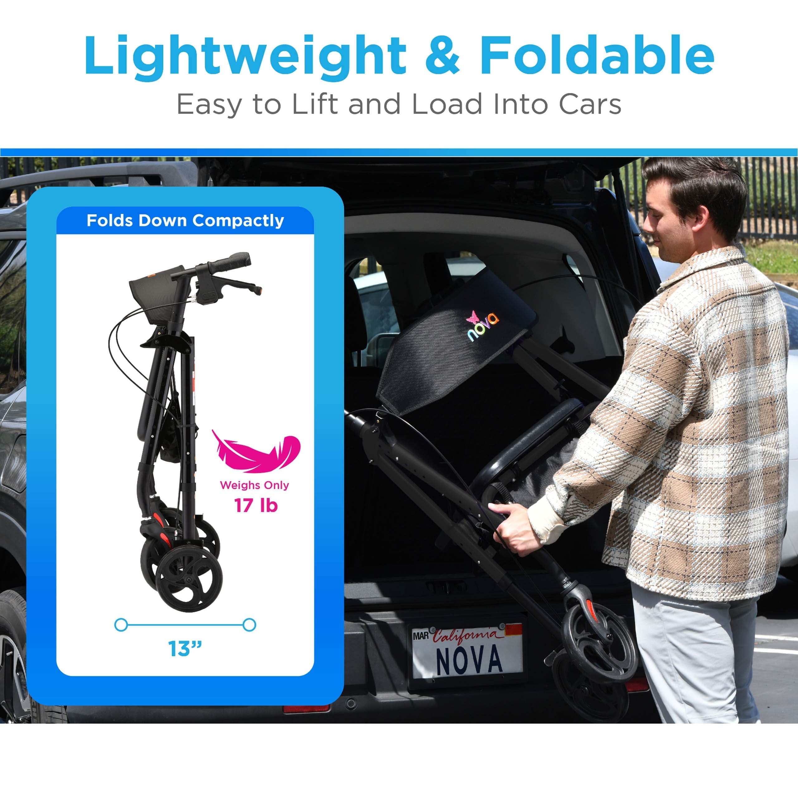 Nova Star 8 OS Rollator, photo 6 of 6
