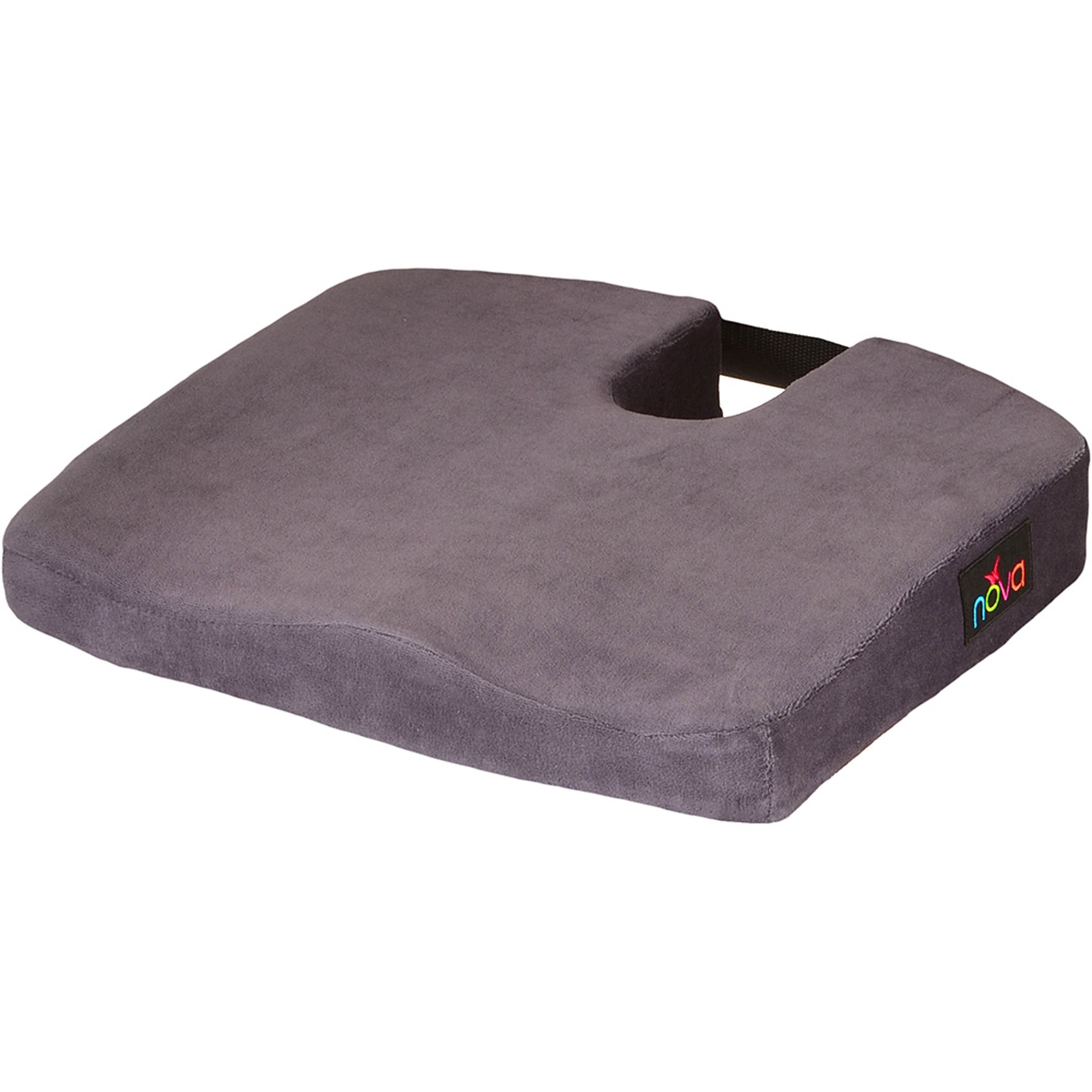 Memory Foam Velour Coccyx Cushion, photo 1 of 4