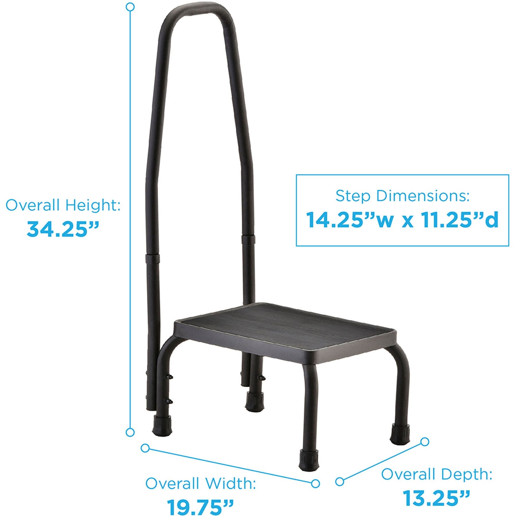 Step Stool with Hand Rail, photo 2 of 2