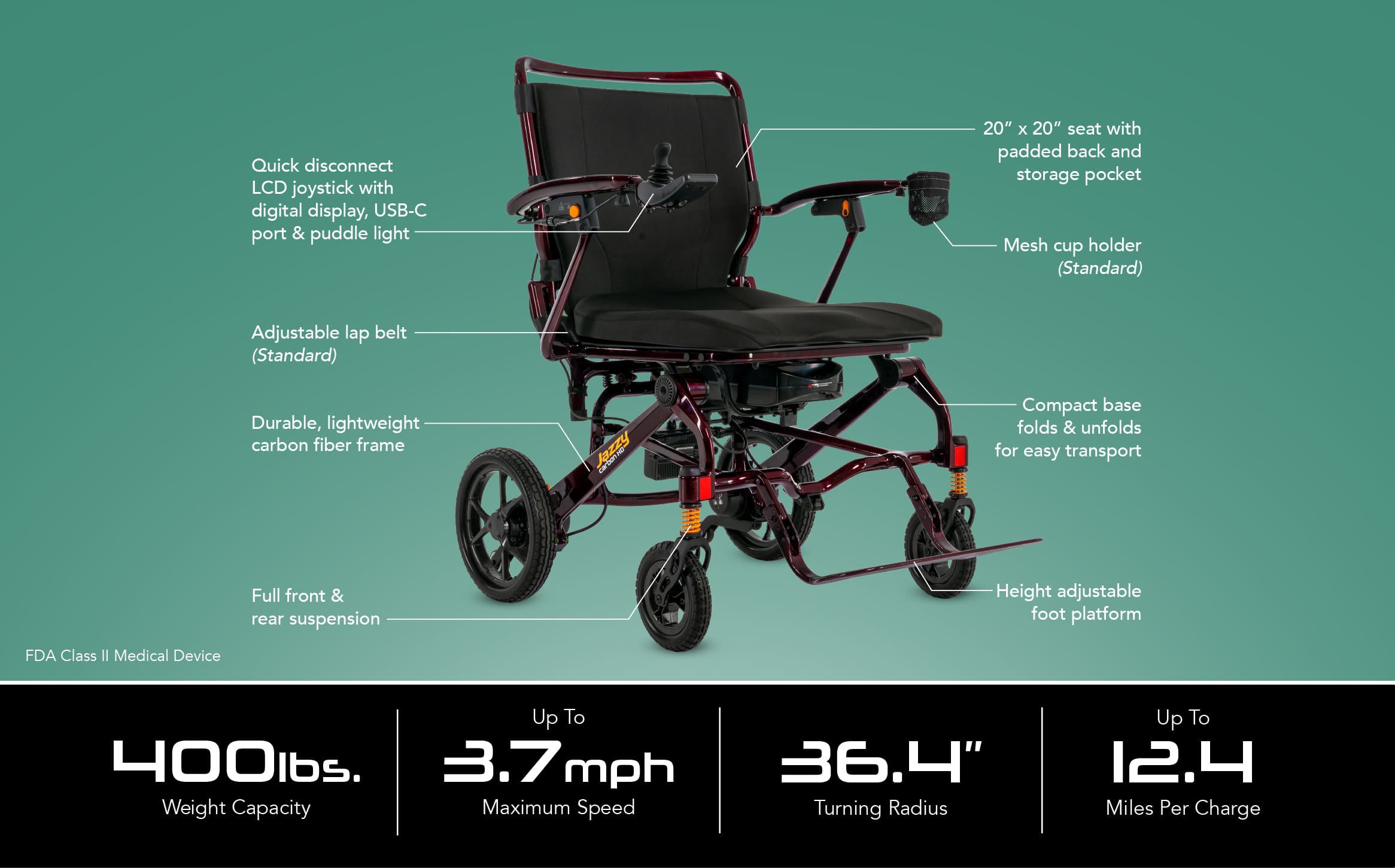 Jazzy® Carbon HD, photo 2 of 5
